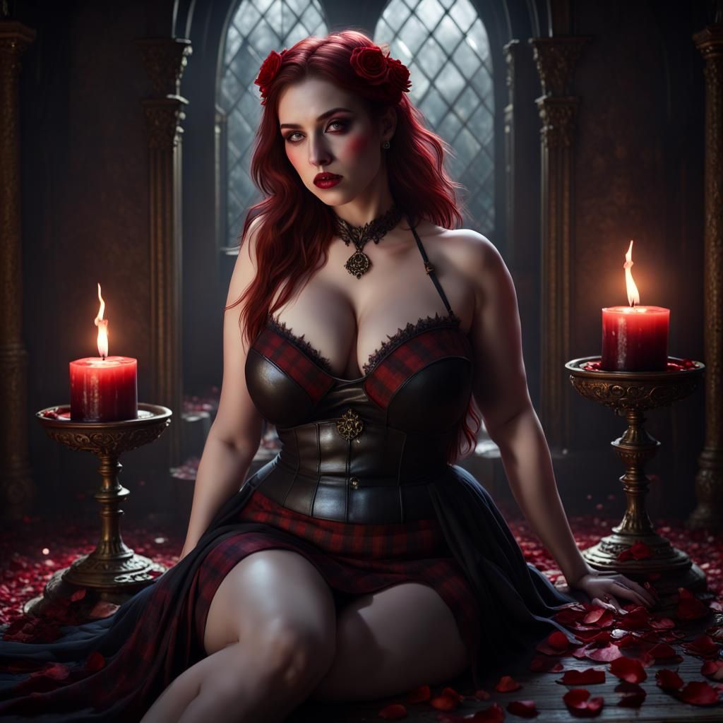 She waits for thee