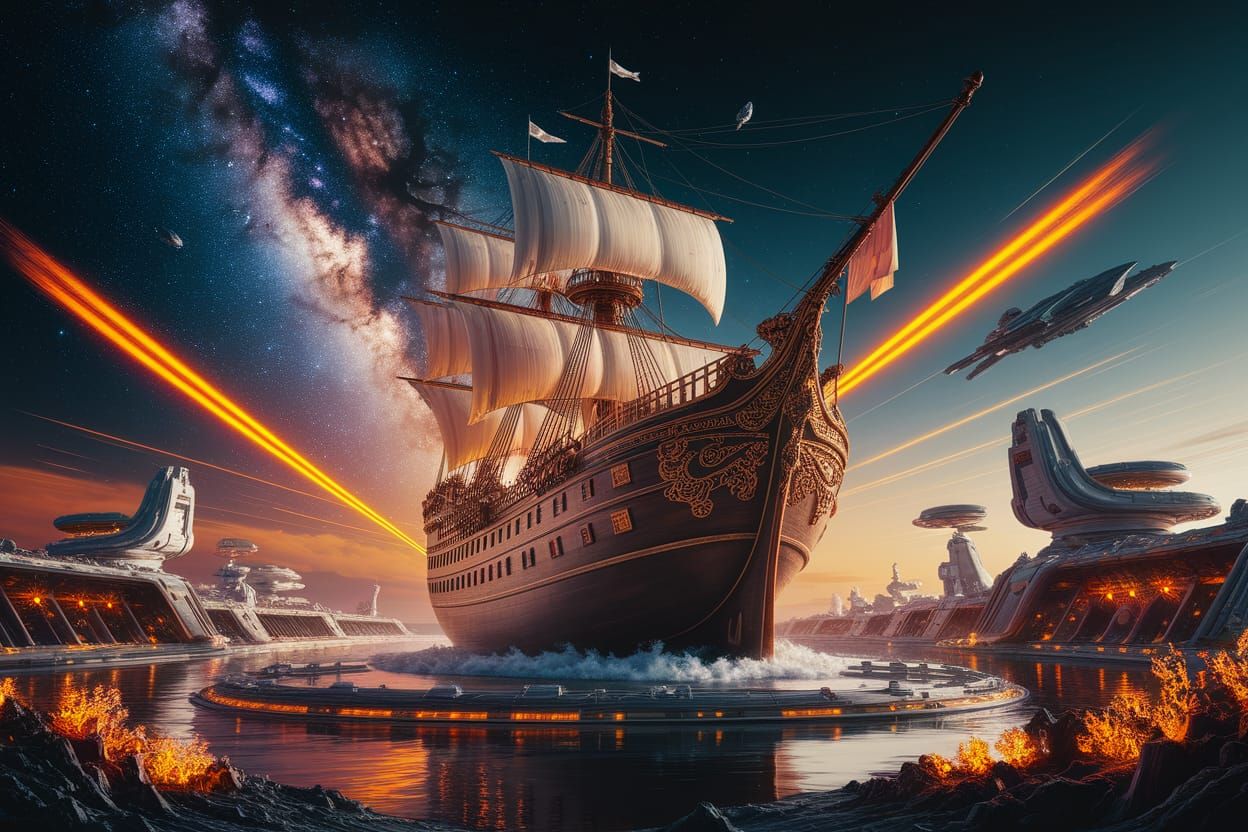 The time traveler arrives  by @The Unloved