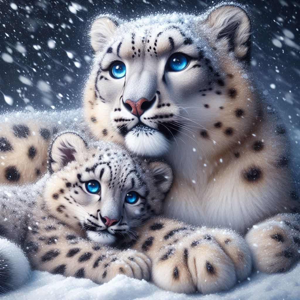 Snow Leopard Magical Moment #2