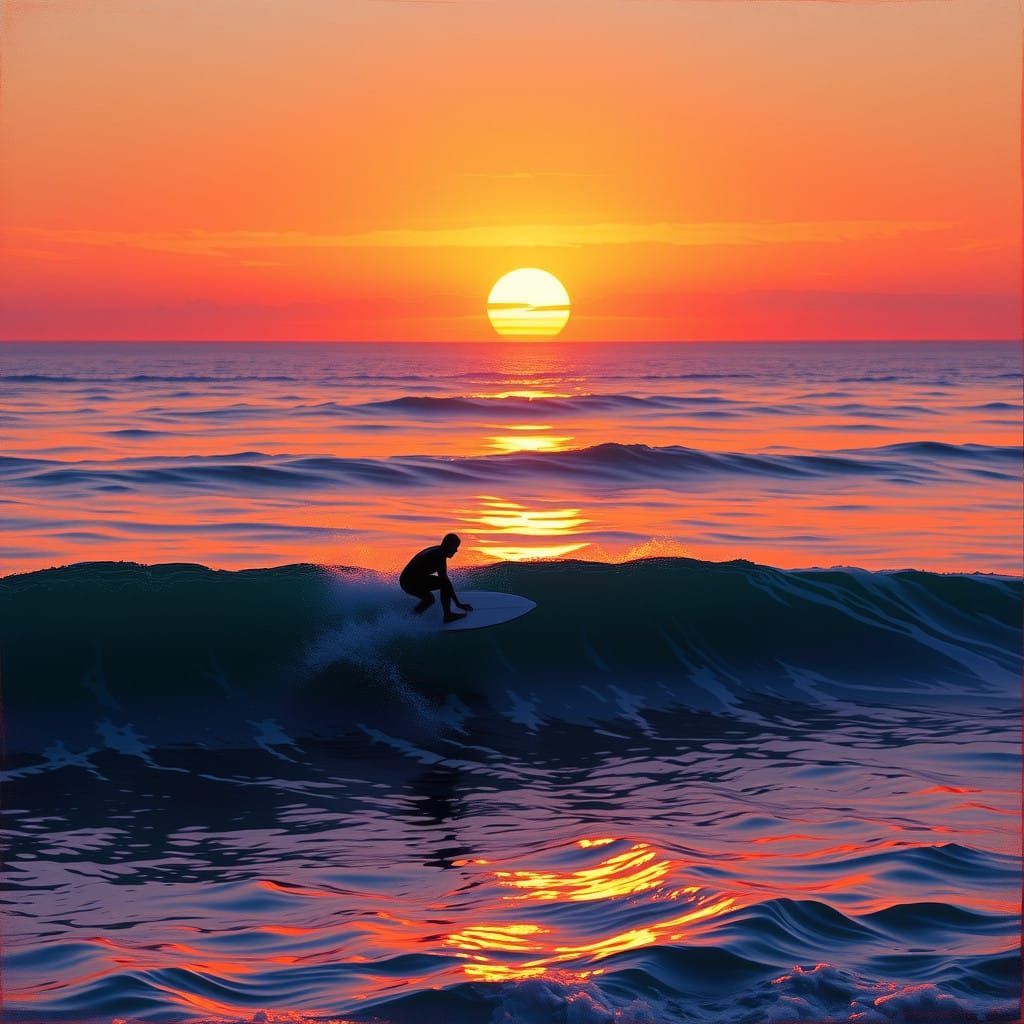 Last Wave Of The Day.  by @possom2009