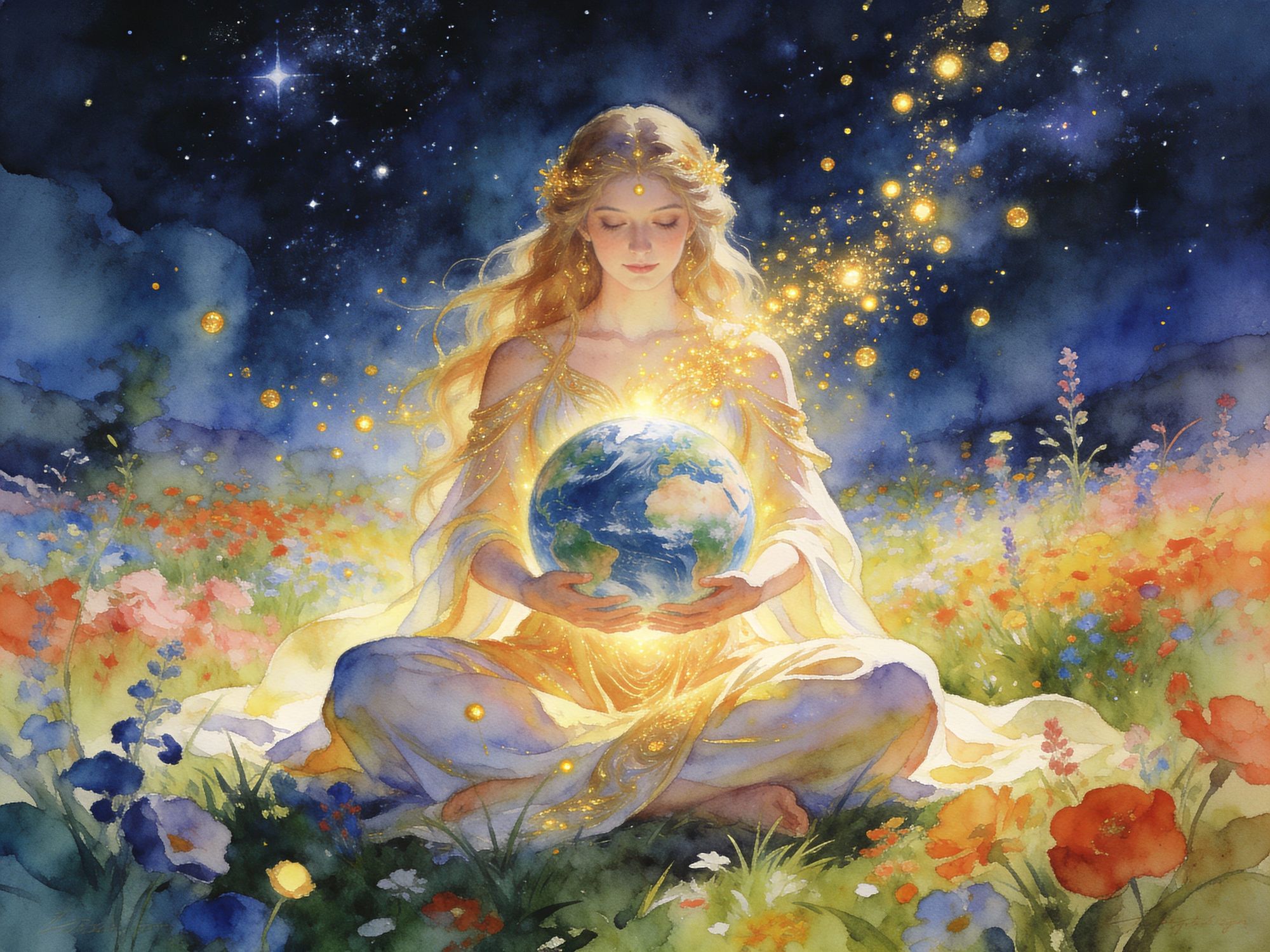 Goddess of Love, Light, and Harmony II