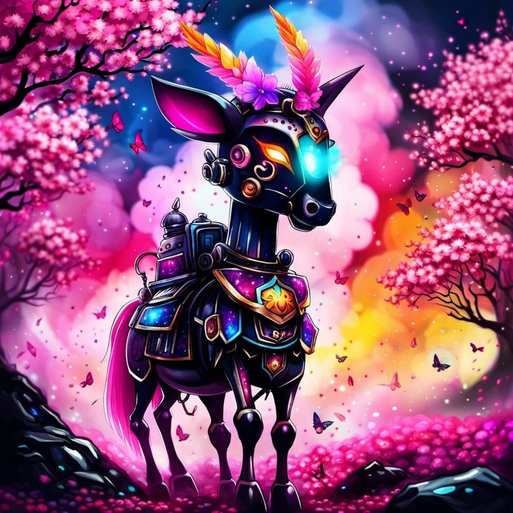 Cute Animal Robot AI Generated Artwork NightCafe Creator