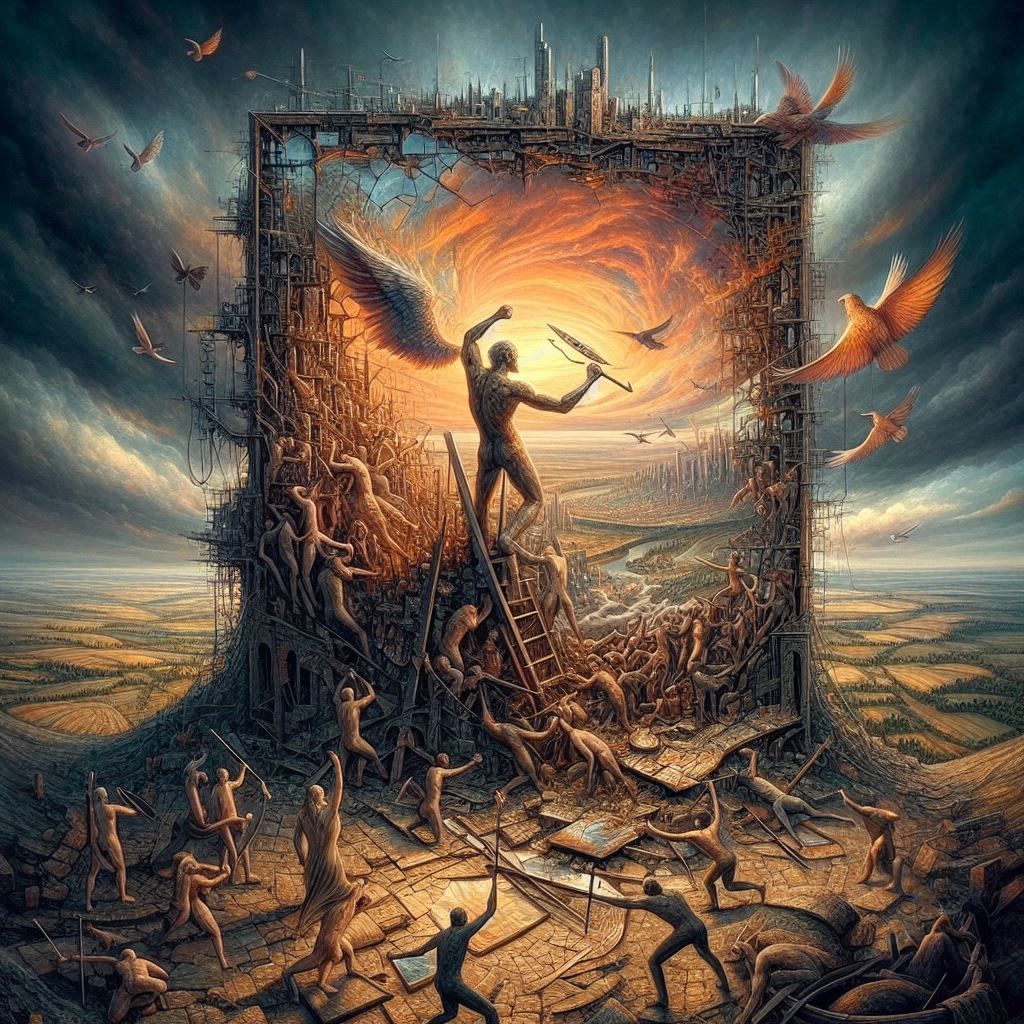 For every axiom the world denies, they seek to build, to bre...