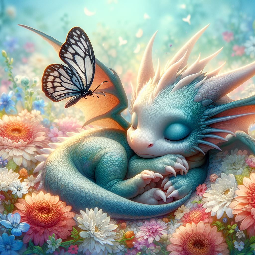 Sleeping Dragon  by @Yulia 