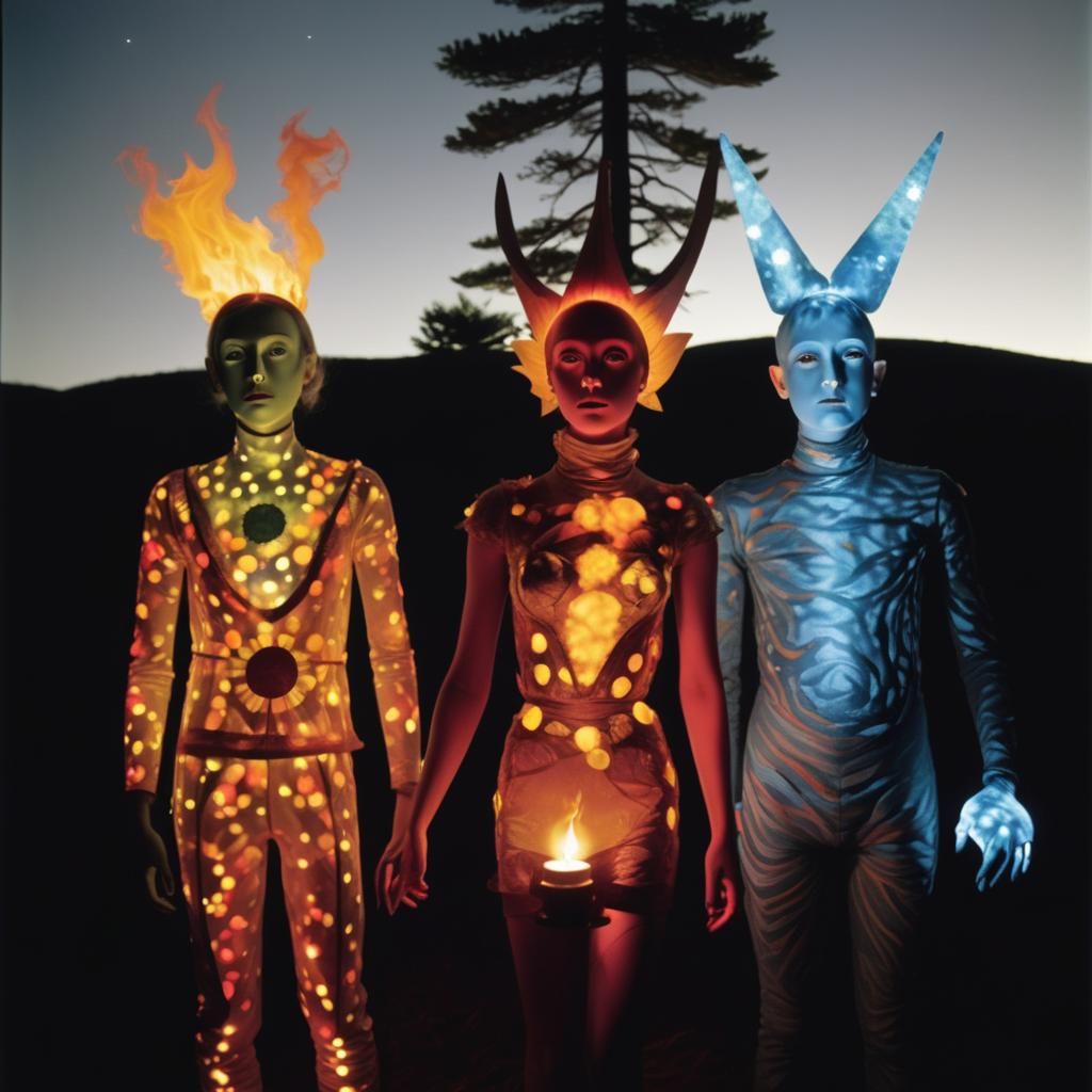 Starlit Mire: Surreal Dreamlike Stopmotion Photography