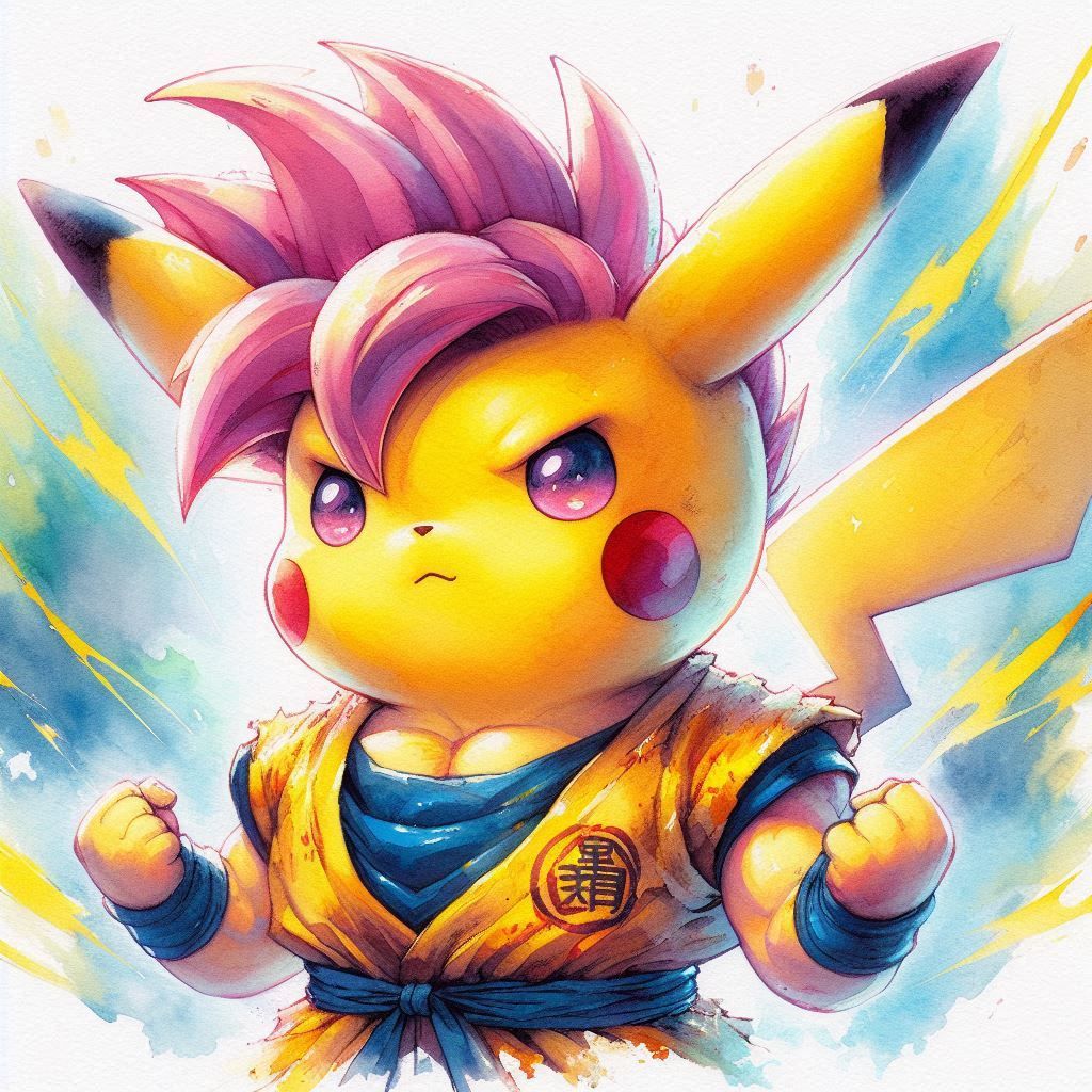 Super Saiyan Pikachu