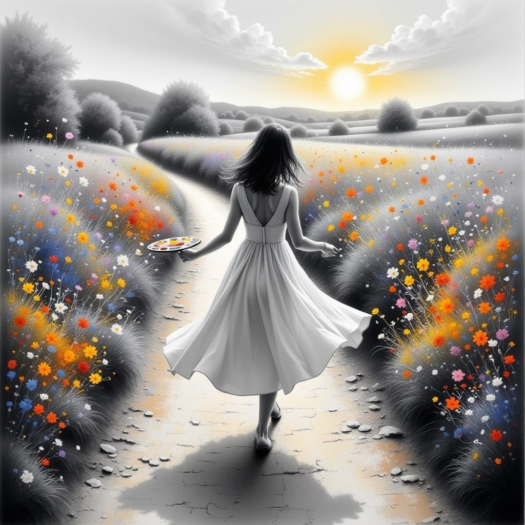 Painting the Way!  by @Empress Rose 444