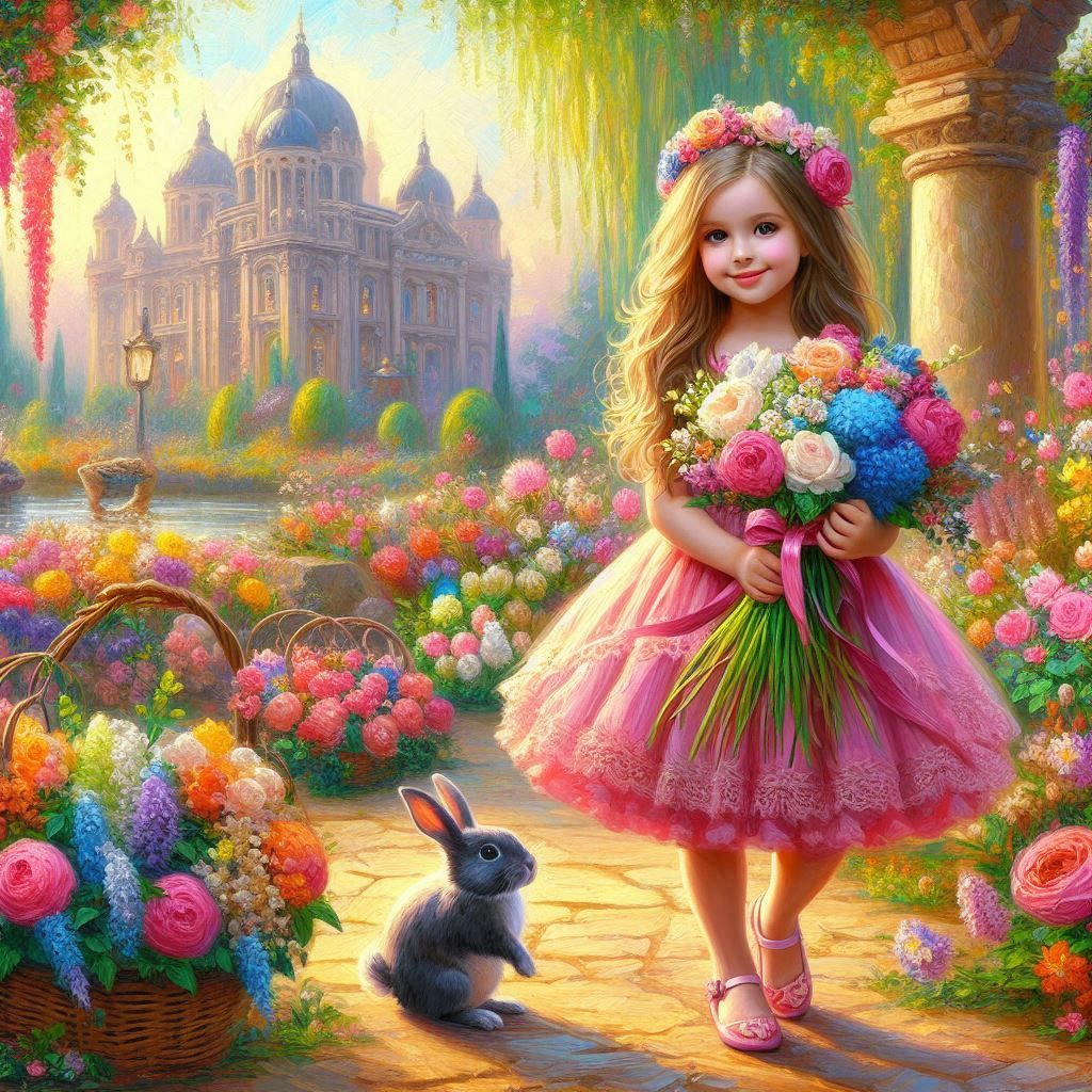 Girl going to a party