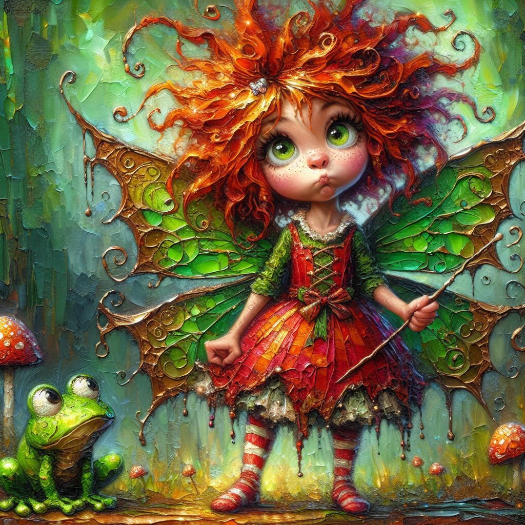 You want me to kiss the frog first?