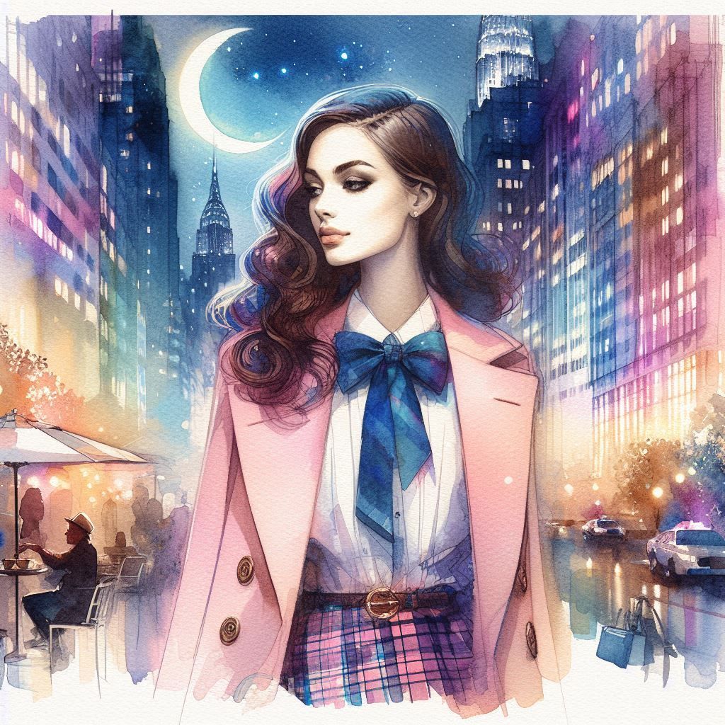 Pastel Girl in The City