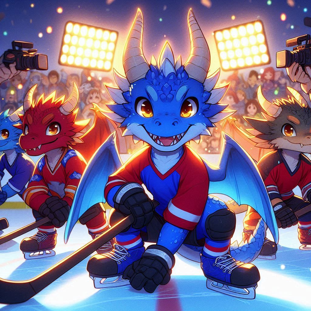 Ice Hockey Dragons: Round 2