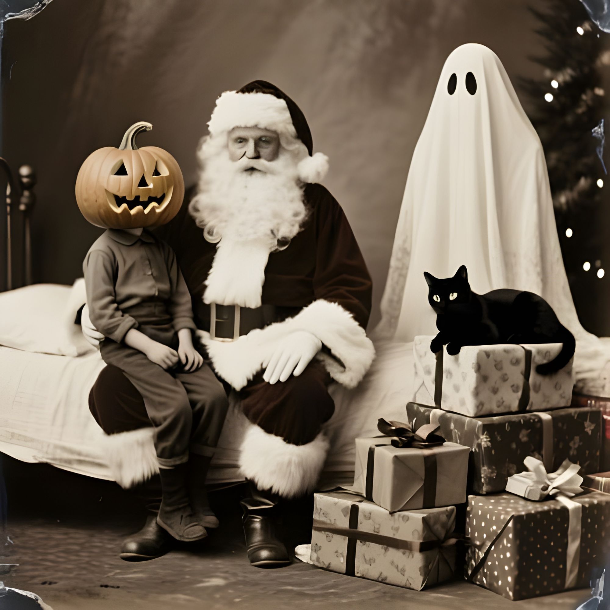 That time Santa was woken from hibernation early by shameless pranksters...