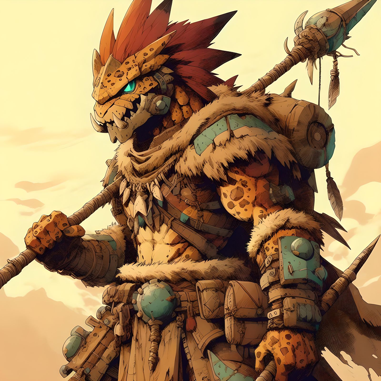 Prehistoric Warrior