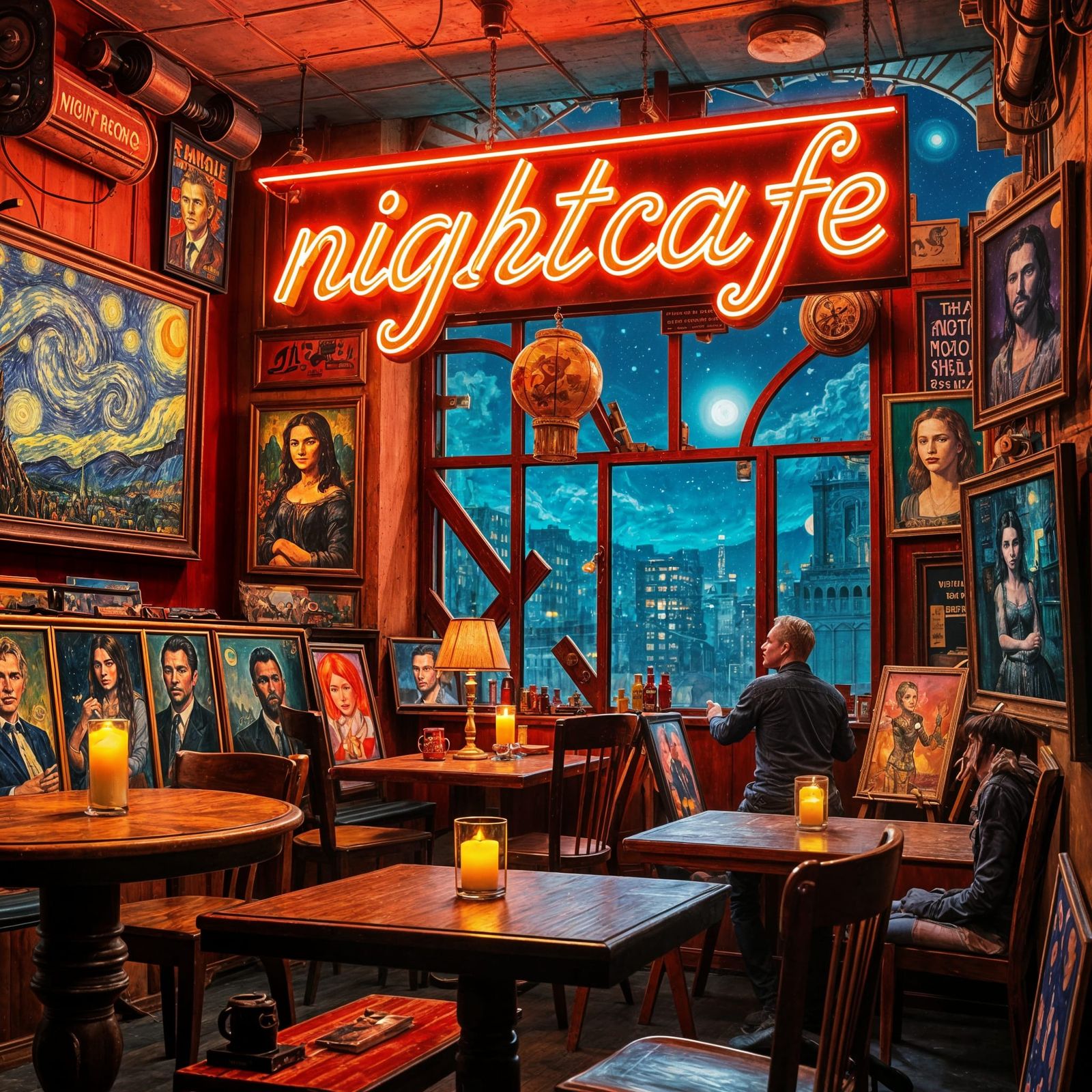 One Night with the AI  by @DAN Klorix