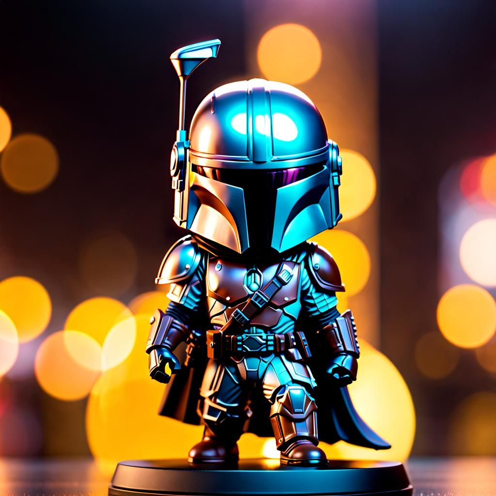 Bobblehead Din Djarin aka The Mandalorian  by @Paddy OBrien