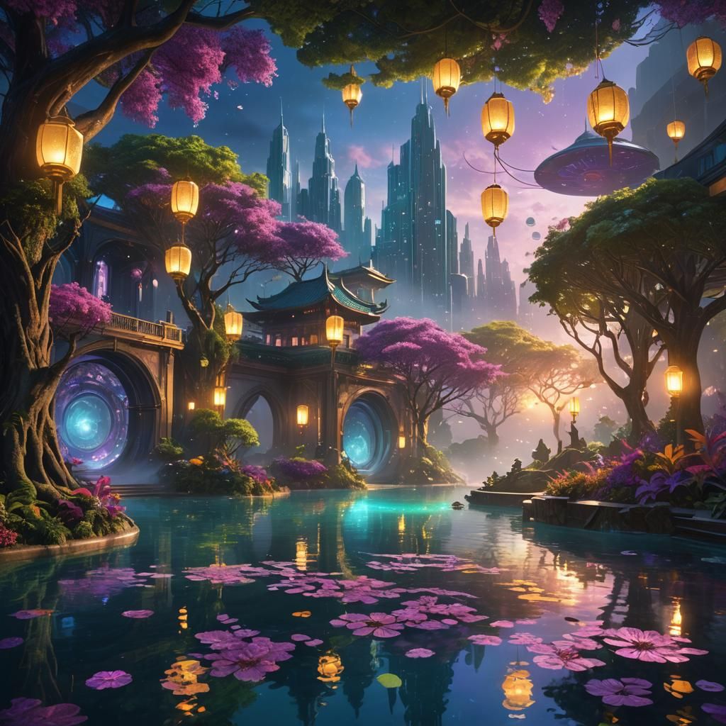 Utopian City: Fantasy Concept Art in Unreal Engine