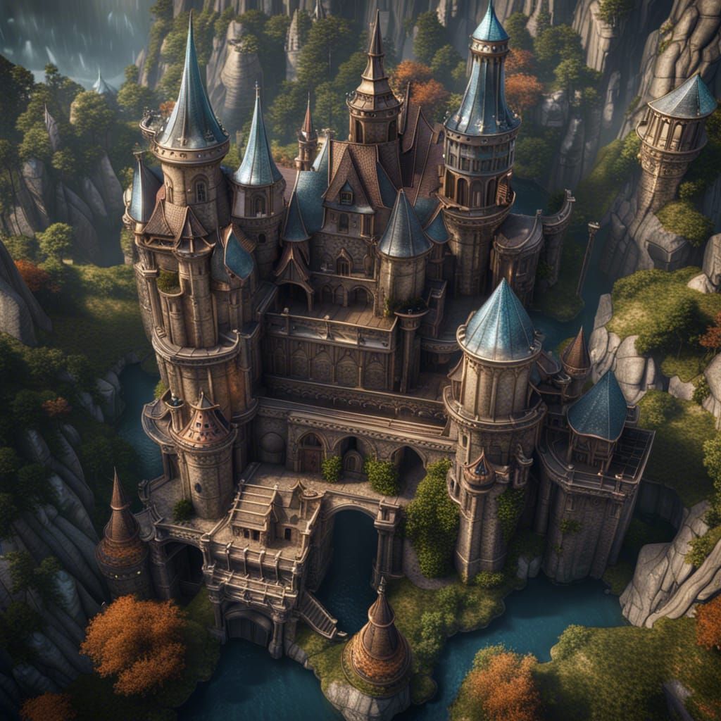 Castle in The Mountains