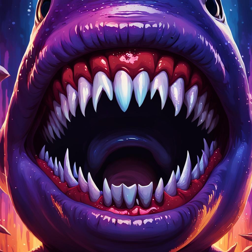 Razor Teeth: Dark Fantasy Concept Art