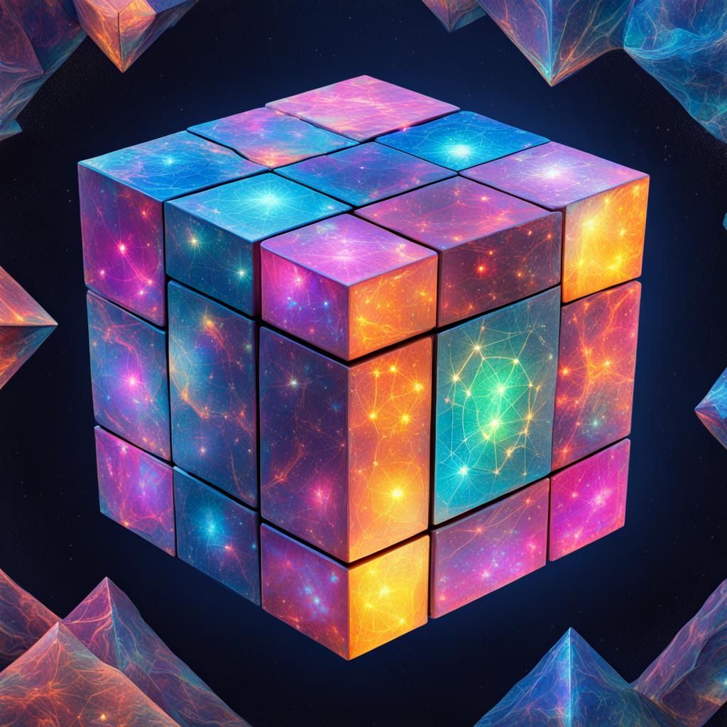 Rubicon Cube - AI Generated Artwork - NightCafe Creator