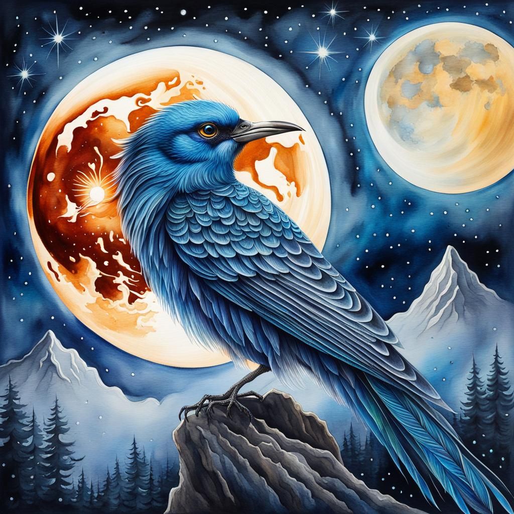 Night Bird Fantasy