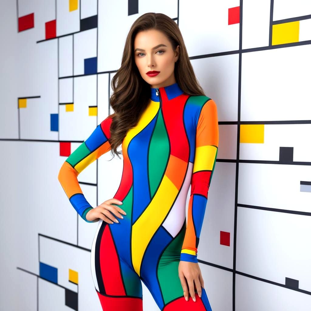 6 Images (6): I attended a fashion show and was lucky. I met...