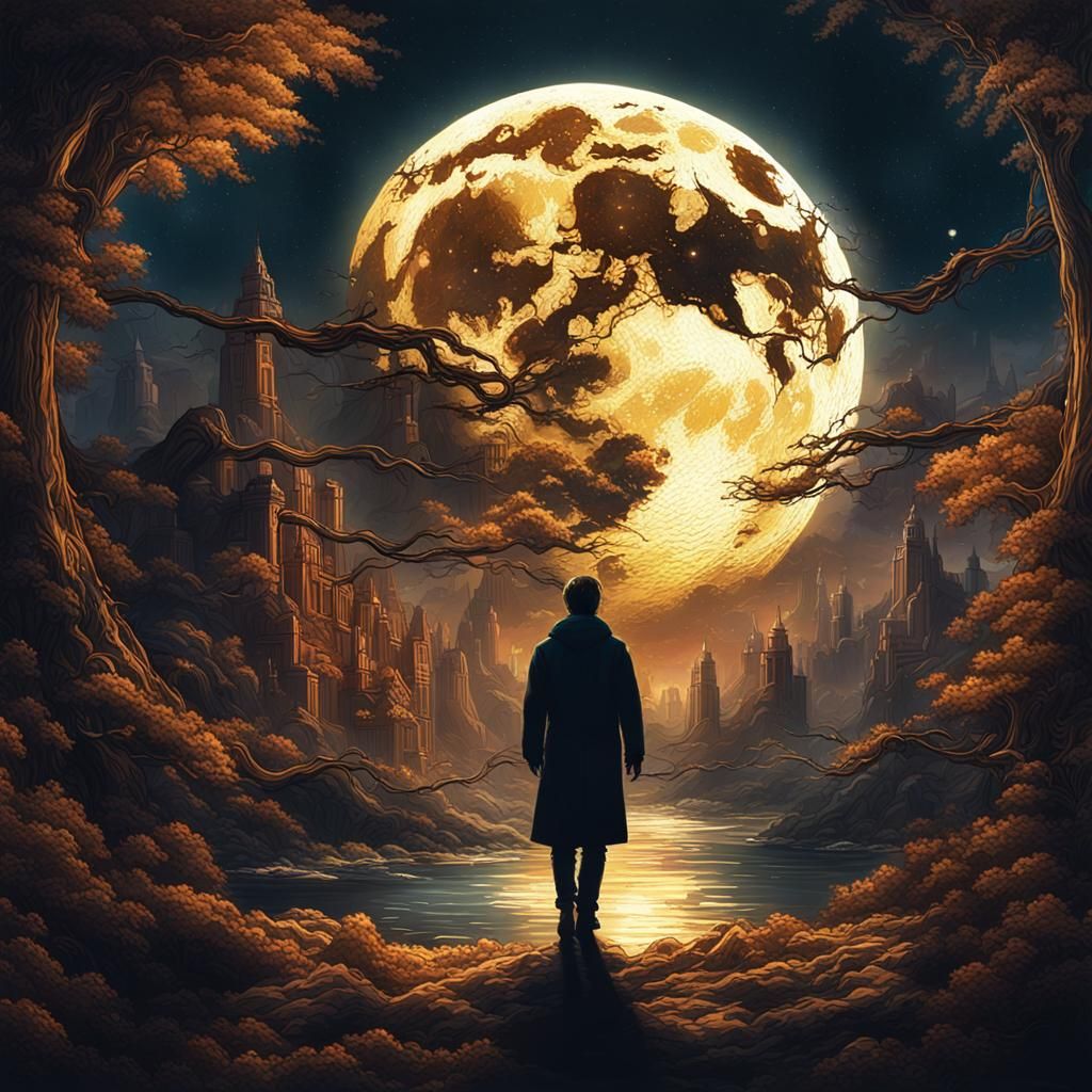 Moon big.  by @SpiritKitty