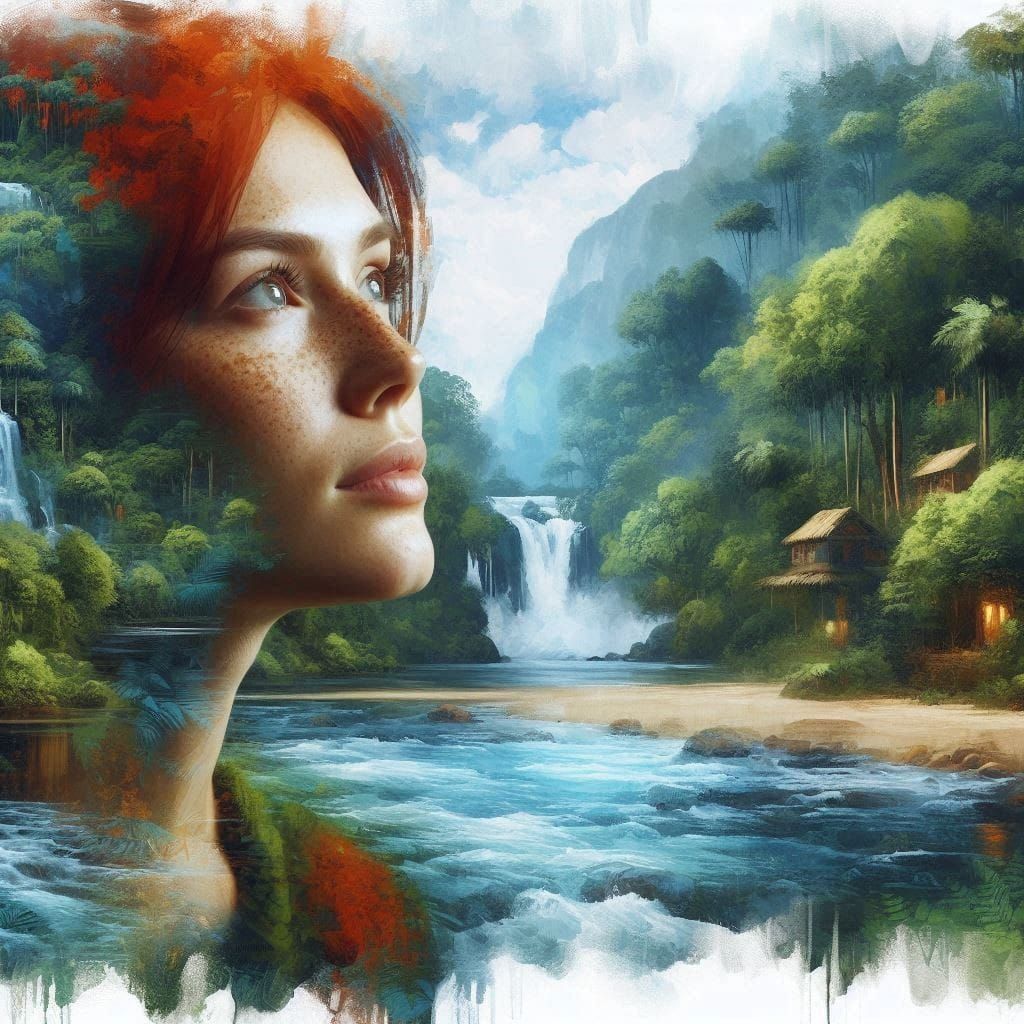 Home by the riverbank