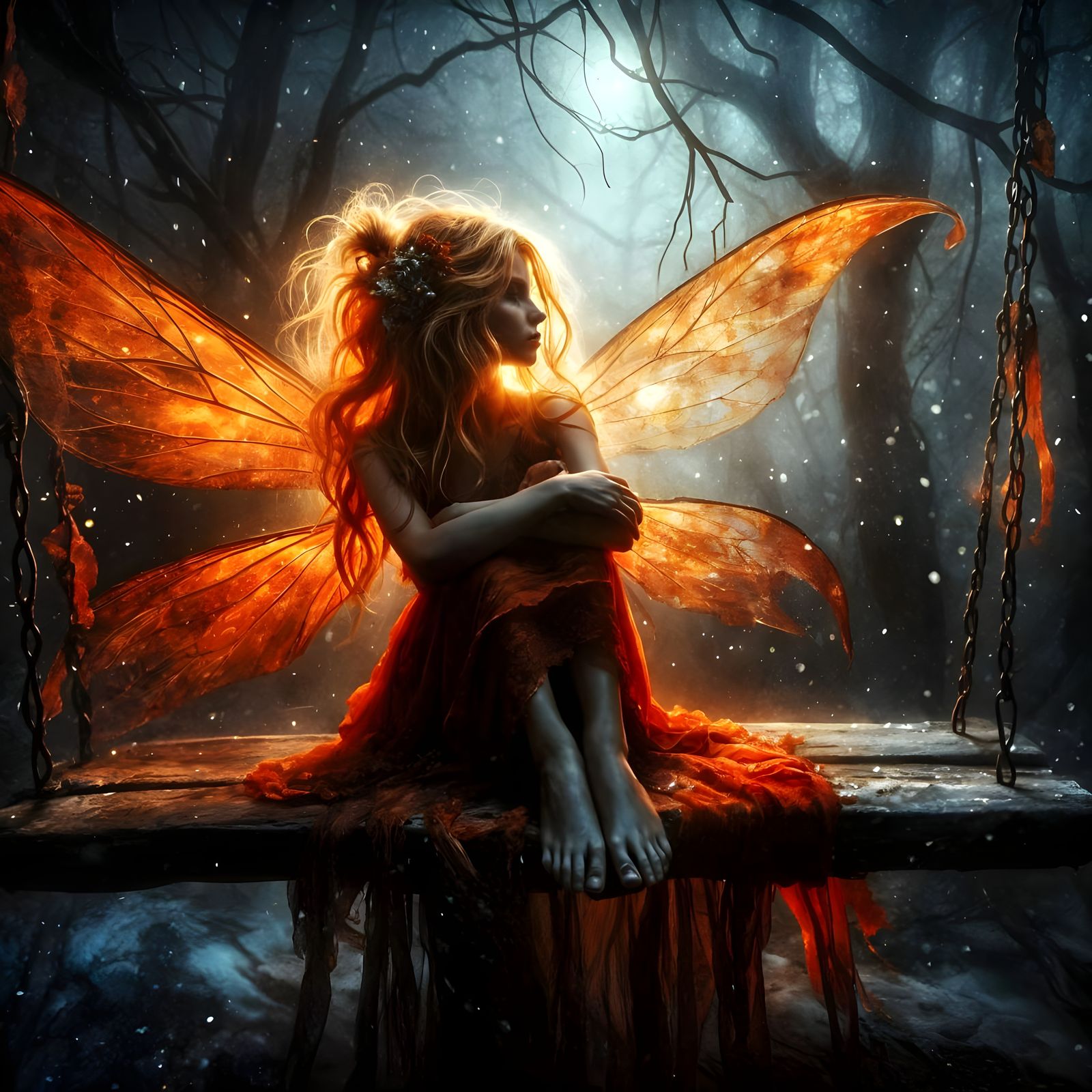 Orange fairy