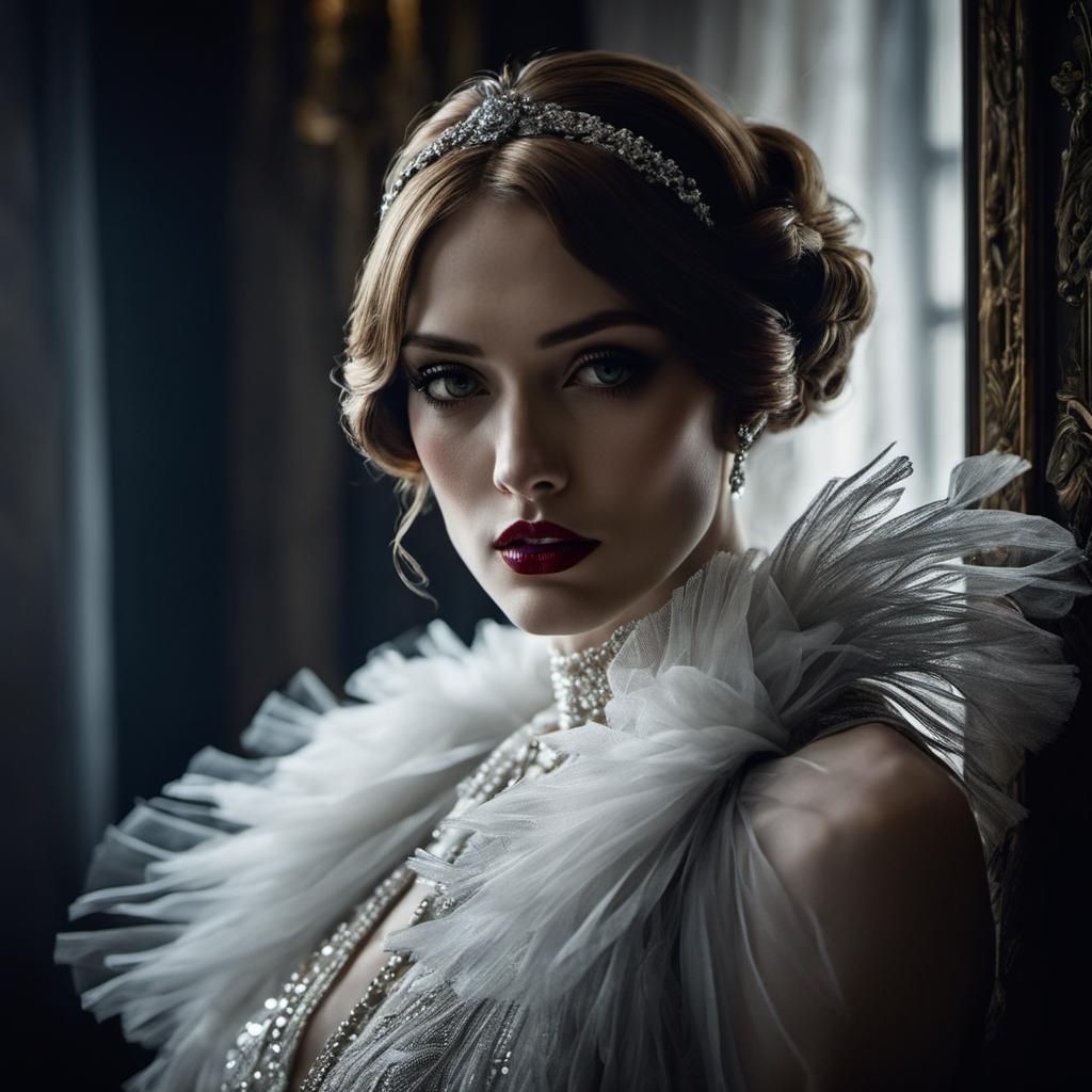 A woman