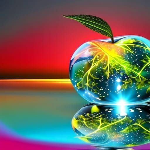 Crystal apple
