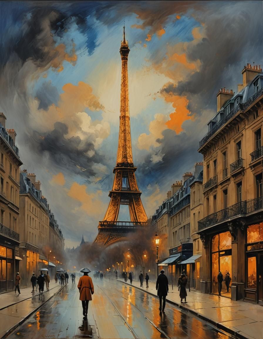 walking in street