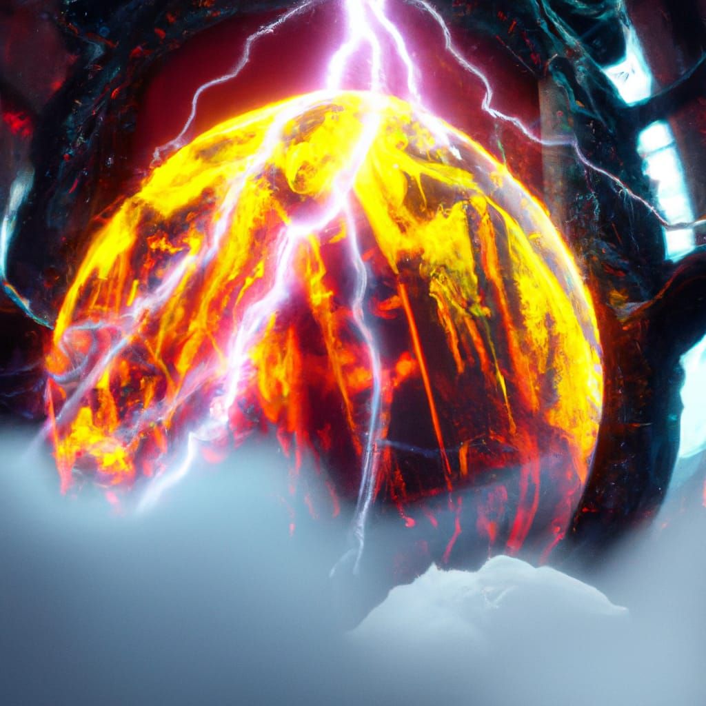 Fireball and Lightning