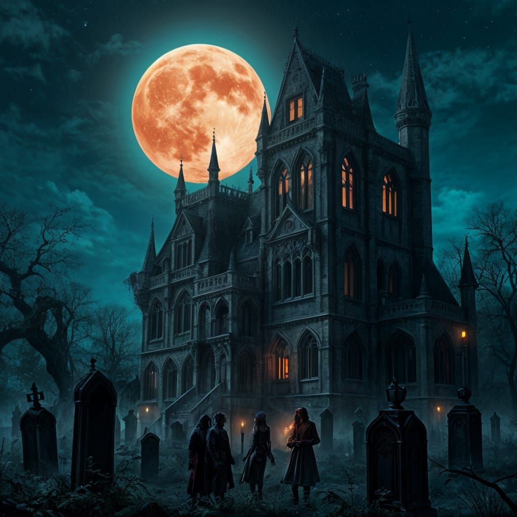 Ghost party  by @DAIV