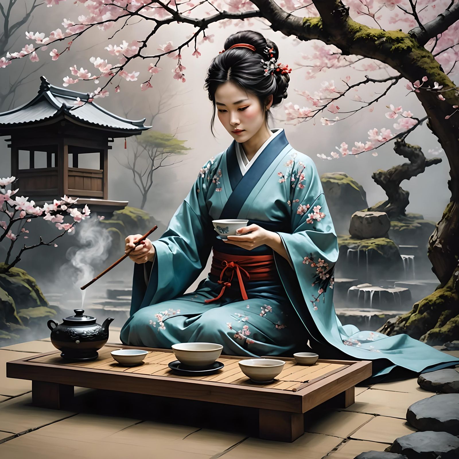Tea Ceremony  by @BrazilIAn_Nerd