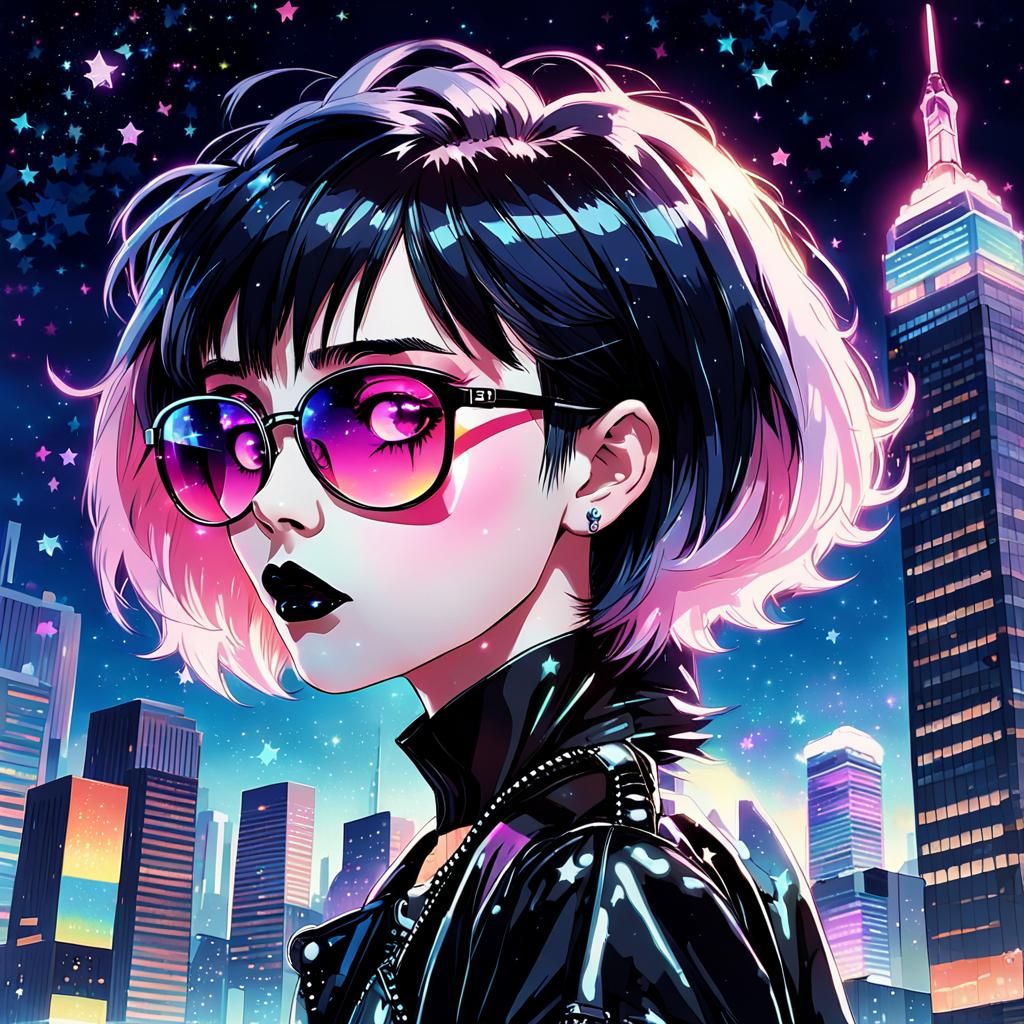 Wonderful Nightlife - AI Generated Artwork - NightCafe Creator