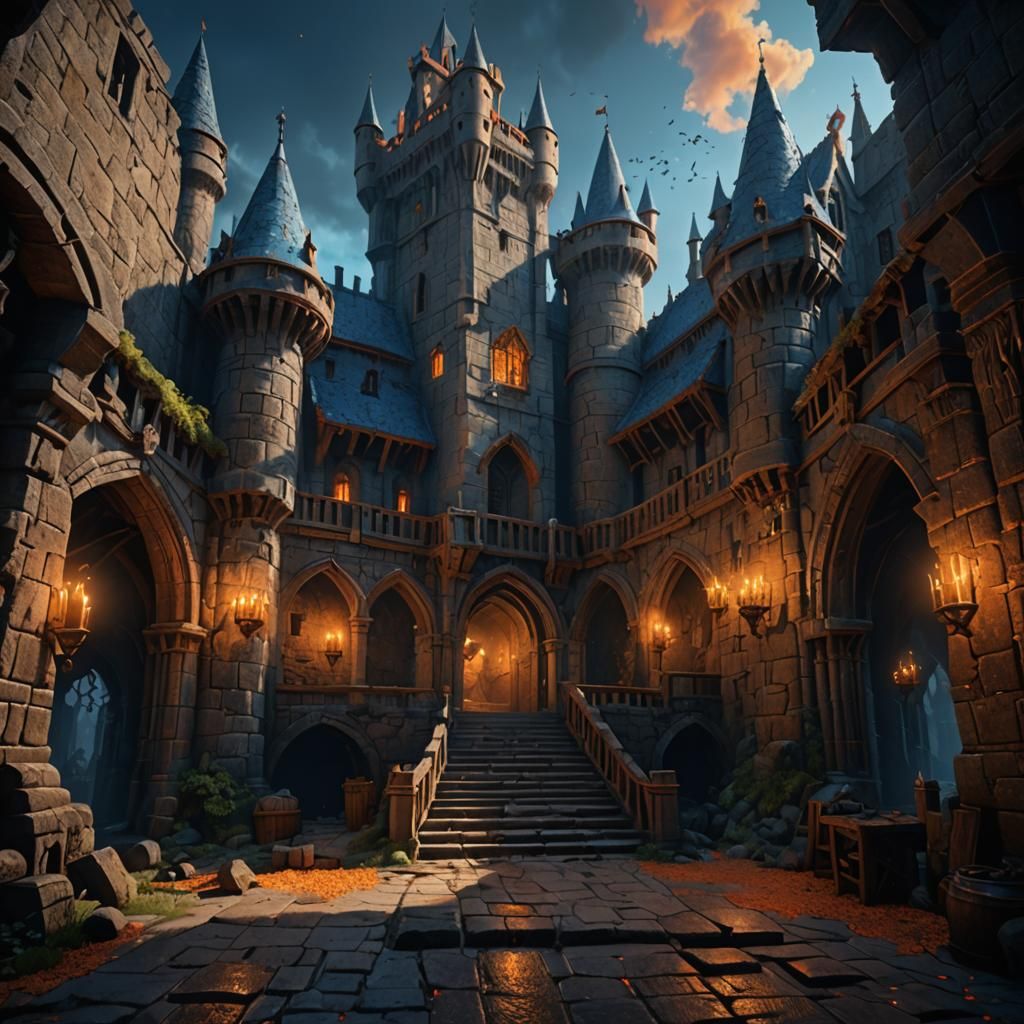 Castle  by @Fisherella