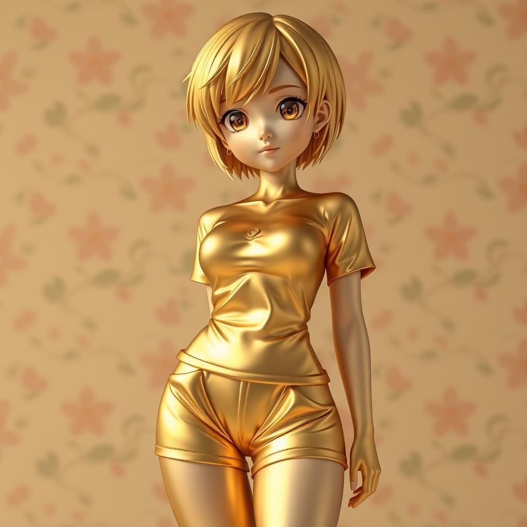 Golden Statue 👩🏻🌙