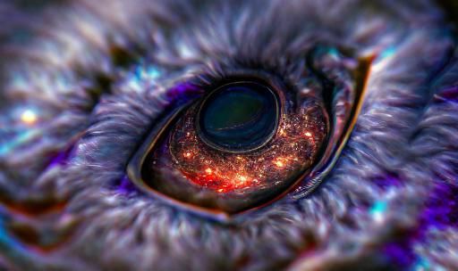 Eye of the universe 8k resolution