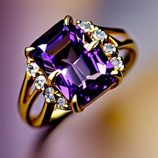 Amethyst ring