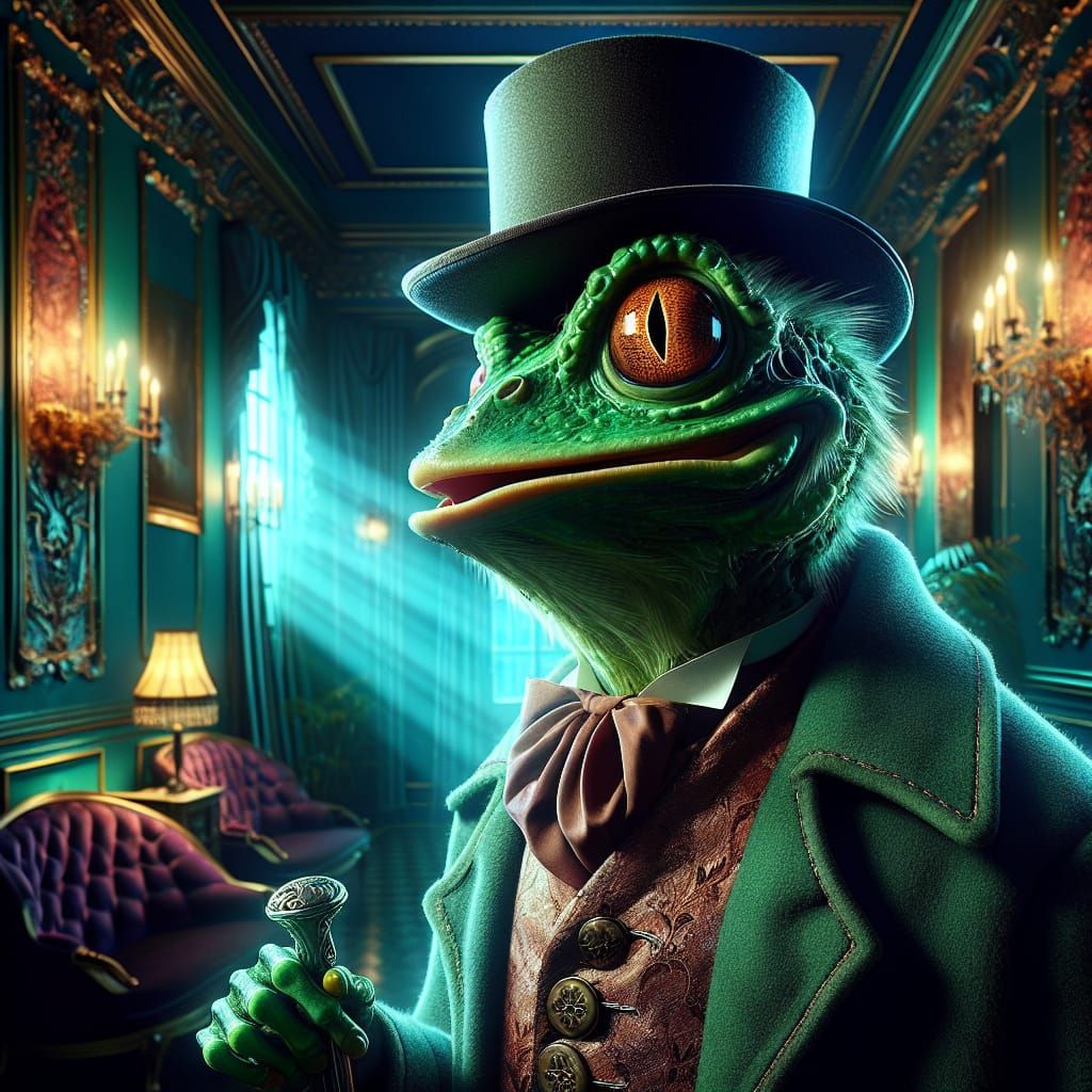 A Lizard's Haunted Mansion