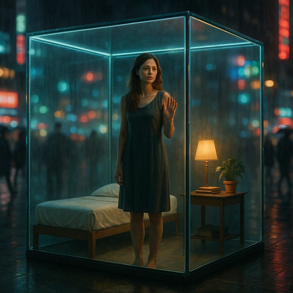 #songs2prompts - No. 18 inspired by "Living in a Box"