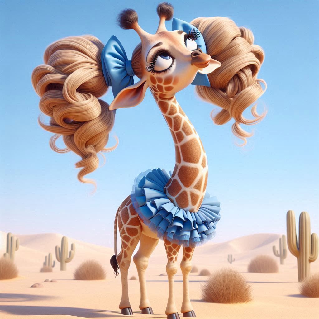 GIRAFFE IN TUTu