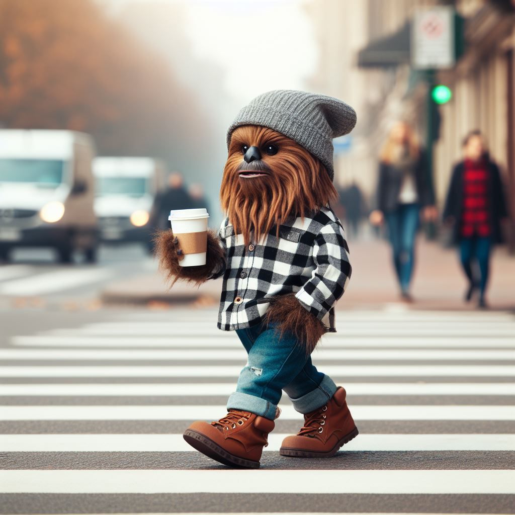 Hipster Wookie