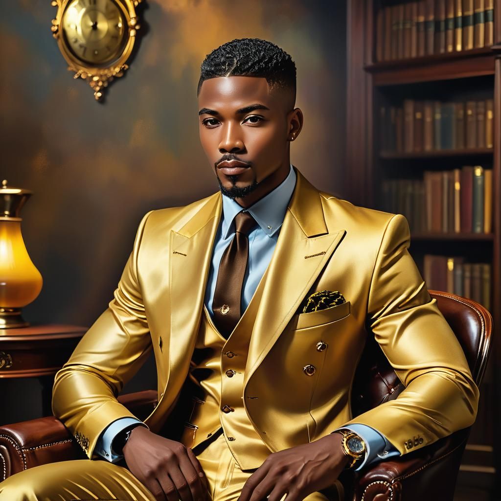 Golden and classy  by @Gaby