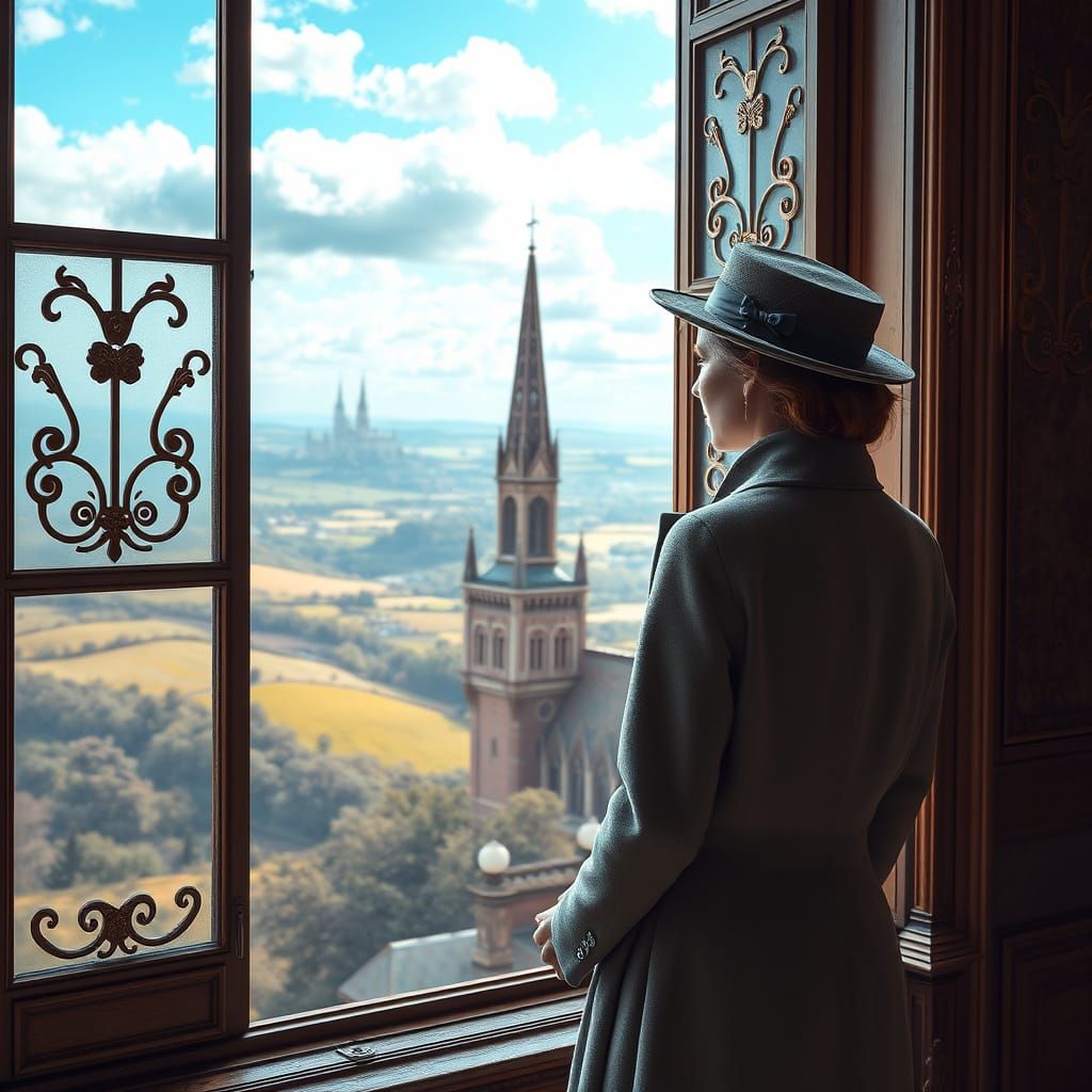 out the window  by @Olchap