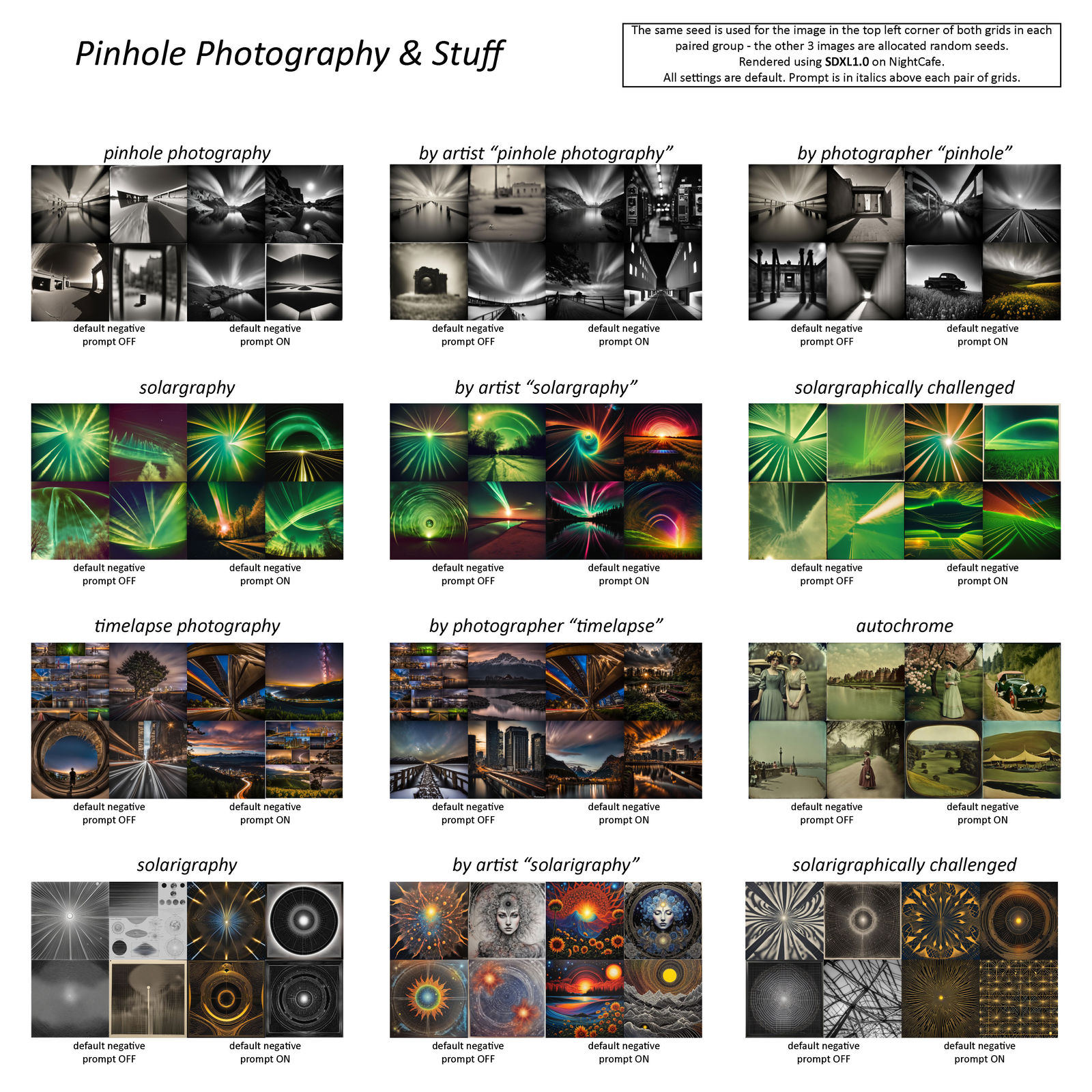 Pinhole Photography & Stuff