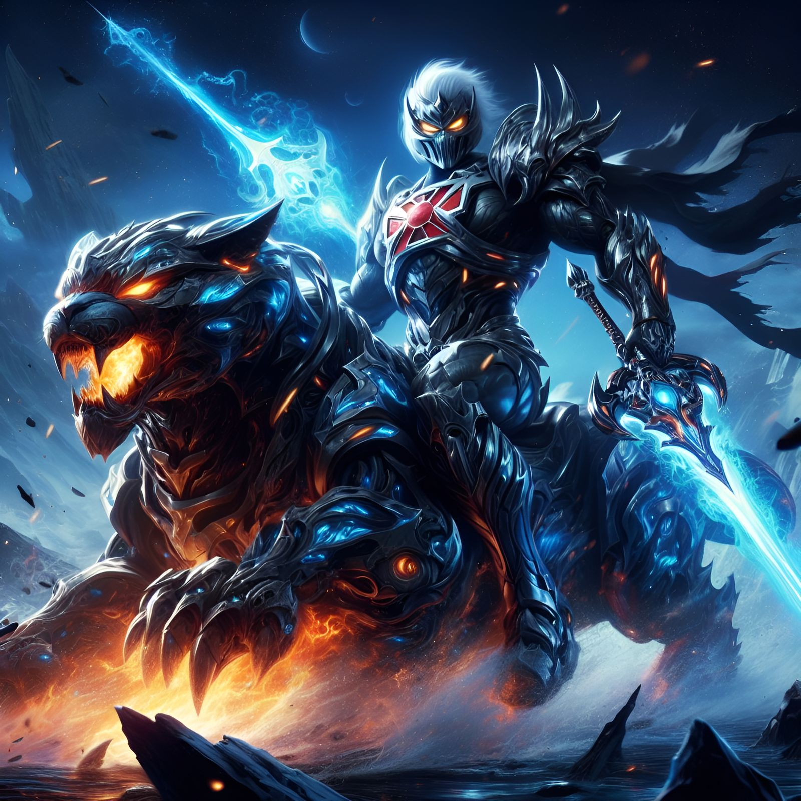 Ultimate Underworld He-man and BattleCat