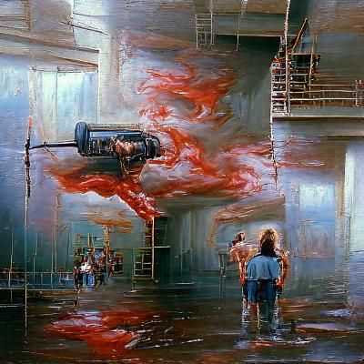 Escape from the prison, 1993