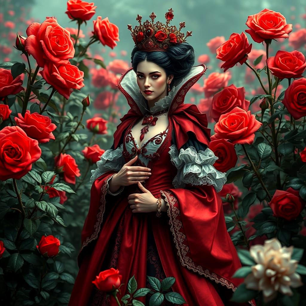 Queen of Hearts  by @Gee