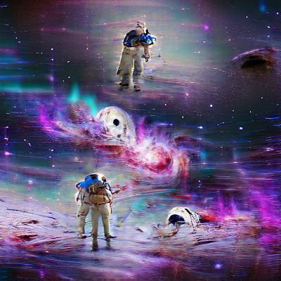 Astronauts lost in the cosmos